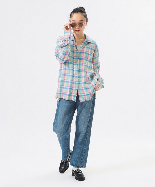 INDIVIDUALIZED SHIRTS(インディビジュアライズドシャツ)の「【別注】INDIVIDUALIZED SHIRTS / オープン カラー シャツ<イージーケア>(シャツ/ブラウス・レディース・その他1/その他・ONE SIZE)」の15枚目の写真