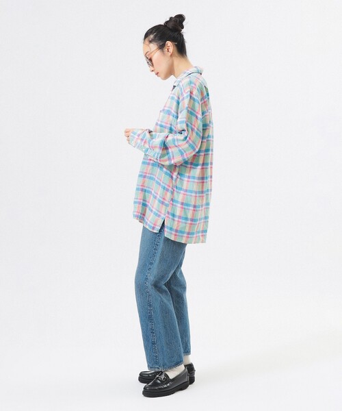INDIVIDUALIZED SHIRTS(インディビジュアライズドシャツ)の「【別注】INDIVIDUALIZED SHIRTS / オープン カラー シャツ<イージーケア>(シャツ/ブラウス・レディース・その他1/その他・ONE SIZE)」の16枚目の写真