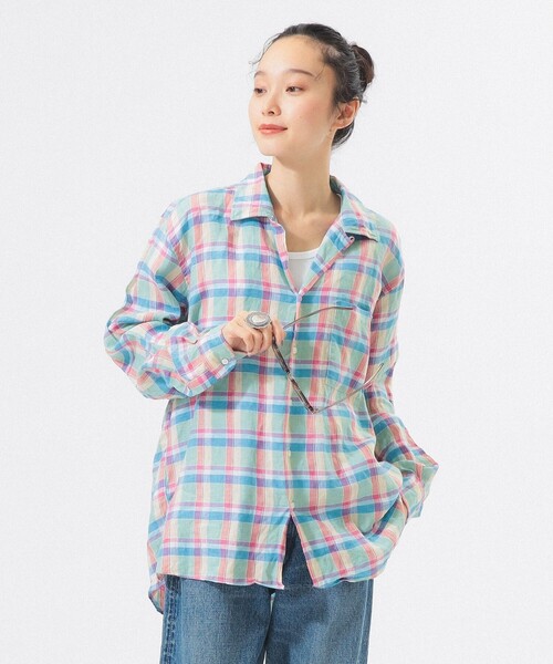 INDIVIDUALIZED SHIRTS(インディビジュアライズドシャツ)の「【別注】INDIVIDUALIZED SHIRTS / オープン カラー シャツ<イージーケア>(シャツ/ブラウス・レディース・その他1/その他・ONE SIZE)」の19枚目の写真