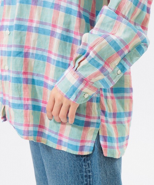 INDIVIDUALIZED SHIRTS(インディビジュアライズドシャツ)の「【別注】INDIVIDUALIZED SHIRTS / オープン カラー シャツ<イージーケア>(シャツ/ブラウス・レディース・その他1/その他・ONE SIZE)」の12枚目の写真