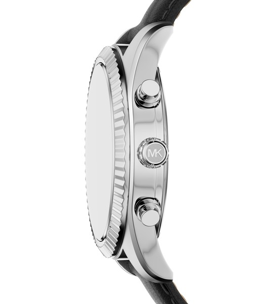 MICHAEL KORS(マイケルコース)の「マイケル・コース 腕時計 メンズ アナログ レザー MK9256(アナログ腕時計・メンズ・ブラック・FREE)」の4枚目の写真
