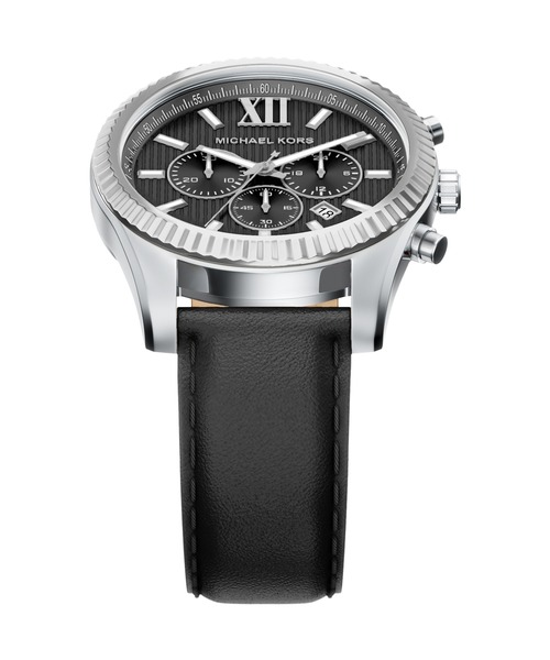 MICHAEL KORS(マイケルコース)の「マイケル・コース 腕時計 メンズ アナログ レザー MK9256(アナログ腕時計・メンズ・ブラック・FREE)」の8枚目の写真