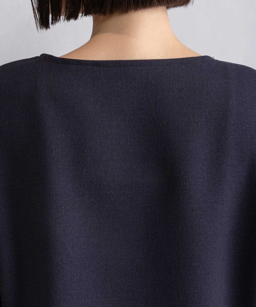 MARECHAL TERRE(マルシャルテル)の「ラッフルスリーブトップス(シャツ/ブラウス・レディース・オフホワイト/ブラック/ネイビー/サンドベージュ・MEDIUM)」の16枚目の写真