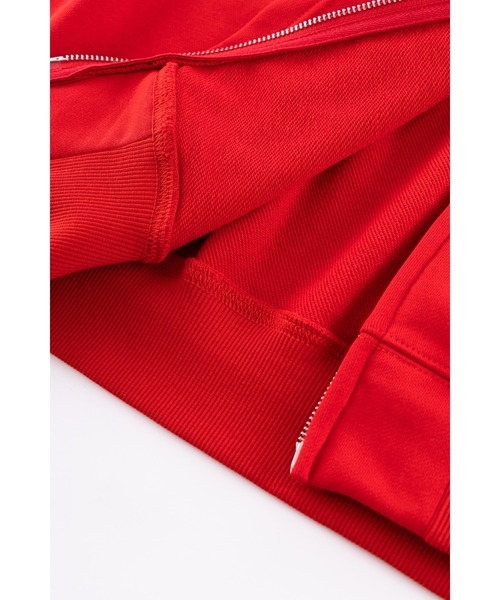 SUPPLIER(サプライヤー)の「ジップフーディ|Cross Zip Hoodie V2|SUPPLIER(パーカー・メンズ・ブラック/レッド・SMALL/MEDIUM/LARGE/X-LARGE/XX-LARGE)」の10枚目の写真