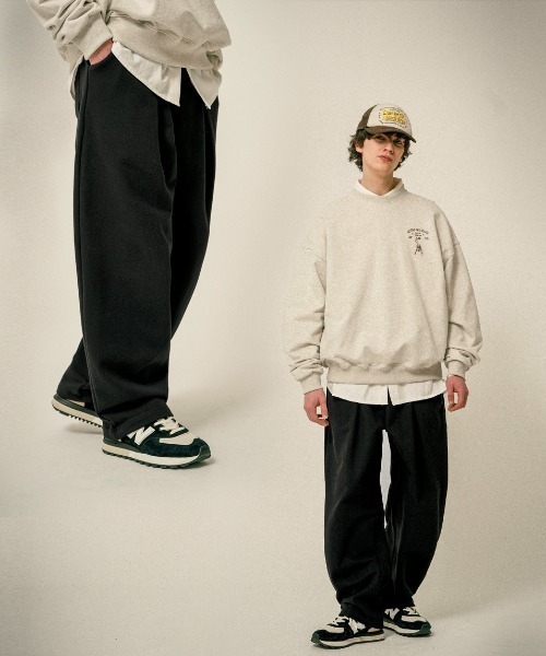 WV PROJECT(ダブリューブイプロジェクト)の「【TWN】TT Semi Balloon Sweatpants/HSLP3615(スウェットパンツ・メンズ・グレー/ブラック/ネイビー/バーガンディー・M/L/LL/3L)」の20枚目の写真