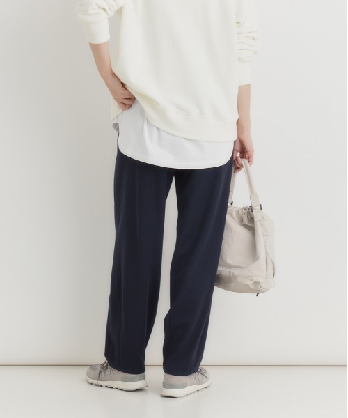 Right-on（ライトオン）の「【HONEYSUCKLE ROSE】ポンチ ジョガーパンツ (リラックスフィット / トレンド感 / デイリーコーデ)（その他パンツ・レディース・ブラック/ネイビー/ブラウン・M/L/XL/S）」の10枚目の写真