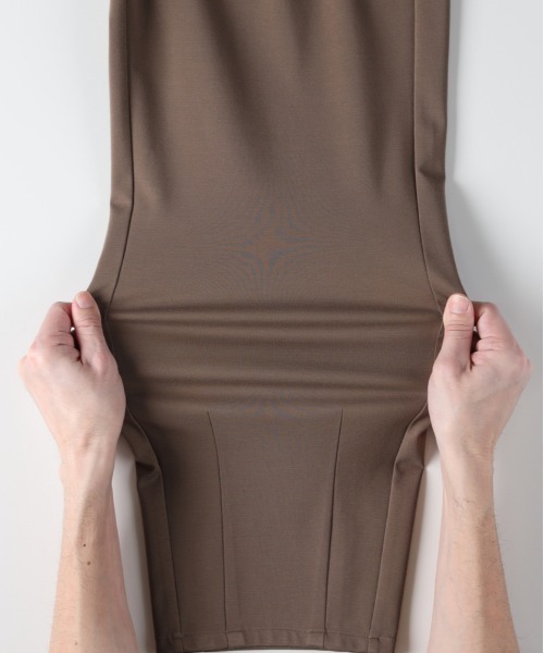 Right-on（ライトオン）の「【HONEYSUCKLE ROSE】ポンチ ジョガーパンツ (リラックスフィット / トレンド感 / デイリーコーデ)（その他パンツ・レディース・ブラック/ネイビー/ブラウン・M/L/XL/S）」の20枚目の写真