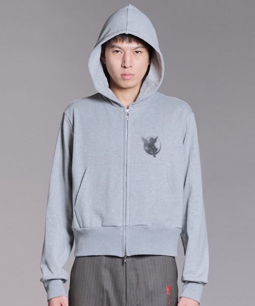 MASU(エムエーエスユー)の「【M A S U】MB ZIP-UP HOODIE(パーカー・メンズ・グレー/ホワイト/ブラック・46/48)」の3枚目の写真