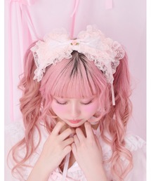 Fiorforte（フィオルフォルテ）の「rosey ribbon head dress（カチューシャ）」