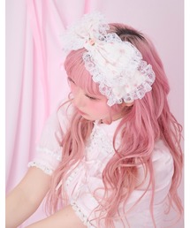 Fiorforte（フィオルフォルテ）の「rosey ribbon head dress（カチューシャ）」