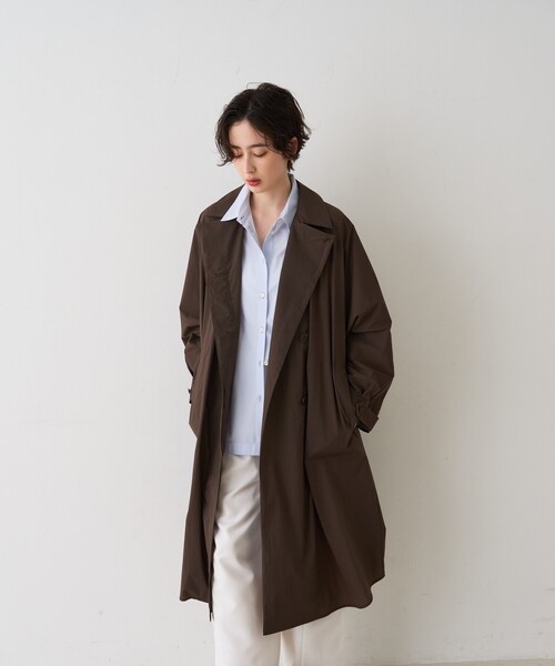 Rouge vif Anna（ルージュヴィフアンナ）の「バックラウンドデザインシャツ（シャツ/ブラウス・レディース・オフホワイト/サックスブルー・フリー）」の5枚目の写真