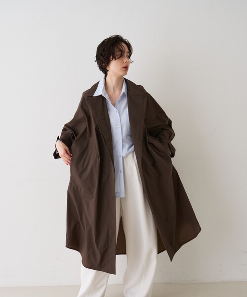 Rouge vif Anna（ルージュヴィフアンナ）の「バックラウンドデザインシャツ（シャツ/ブラウス・レディース・オフホワイト/サックスブルー・フリー）」の6枚目の写真