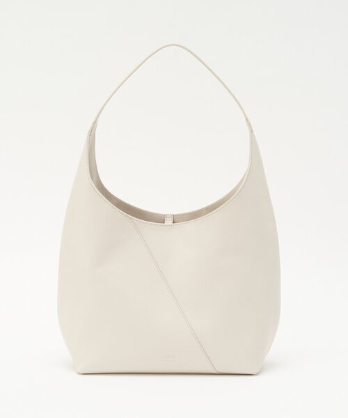 russet（ラシット）の「スムースレザートートバッグ（トートバッグ・レディース・アイボリー/ブラック・FREE）」の3枚目の写真