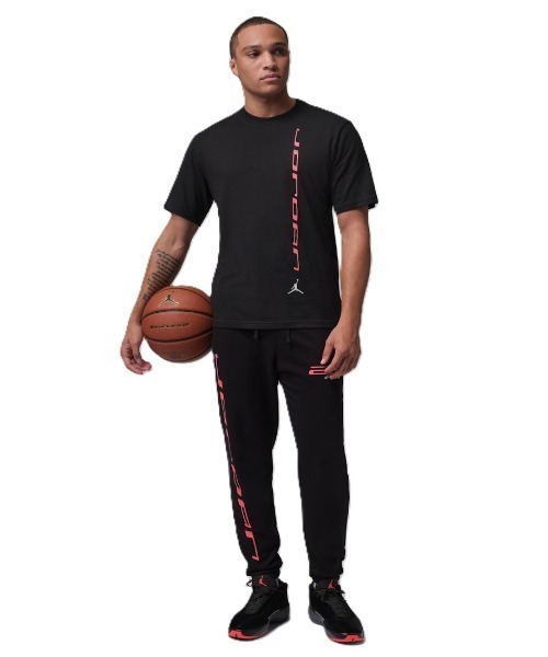 JORDAN BRAND（ジョーダンブランド）の「ジョーダン Jordan DF SPT GFX S/S クルー（Tシャツ/カットソー・メンズ・ブラック×レッド・M/L/SS/S/XL/2XL）」の3枚目の写真