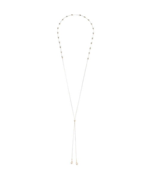 EDIT COLOGNE（エディットコロン）の「ボールパーツネックレス（ネックレス・レディース・ゴールド・ﾌﾘ-）」の2枚目の写真