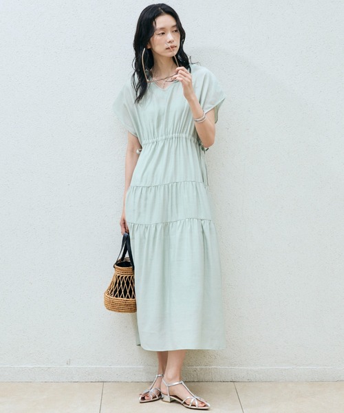 Doux archives（ドゥアルシーヴ）の「ナローストラップサンダル（サンダル・レディース・レッド/シルバー/ブラック・LARGE/MEDIUM）」の5枚目の写真