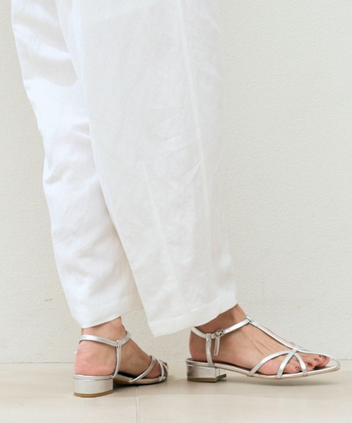 Doux archives（ドゥアルシーヴ）の「ナローストラップサンダル（サンダル・レディース・レッド/シルバー/ブラック・LARGE/MEDIUM）」の16枚目の写真