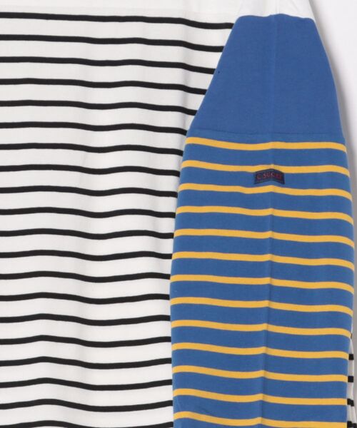 CUBE SUGAR（キューブシュガー）の「CUBE SUGAR/キューブシュガー　21/-天竺ボーダー バスクボーダーTEE（Tシャツ/カットソー・レディース・その他1・FREE）」の11枚目の写真