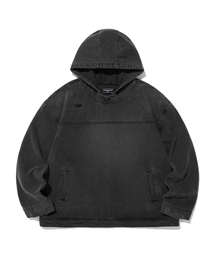 NICE GHOST CLUB（ナイスゴーストクラブ）の「DENIM PULL OVER JACKET_BLACK(NG2DSUD122A)（デニムジャケット）」