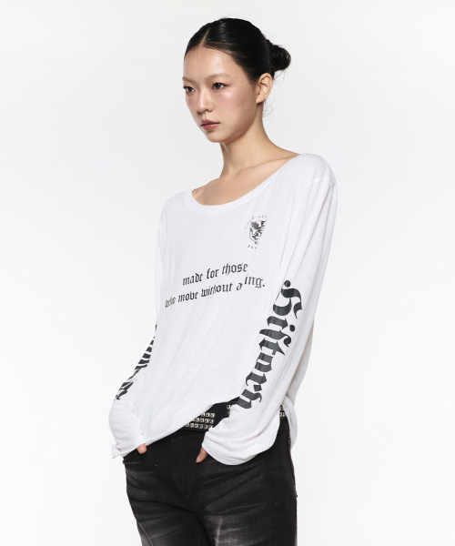 ROCKCAKE(ロックケーキ)の「Slogan Mesh Top - White(Tシャツ/カットソー・レディース・その他・SMALL)」の1枚目の写真