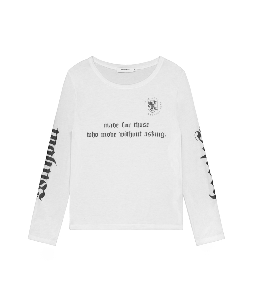 ROCKCAKE(ロックケーキ)の「Slogan Mesh Top - White(Tシャツ/カットソー・レディース・その他・SMALL)」の8枚目の写真