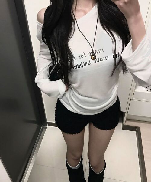 ROCKCAKE(ロックケーキ)の「Slogan Mesh Top - White(Tシャツ/カットソー・レディース・その他・SMALL)」の5枚目の写真