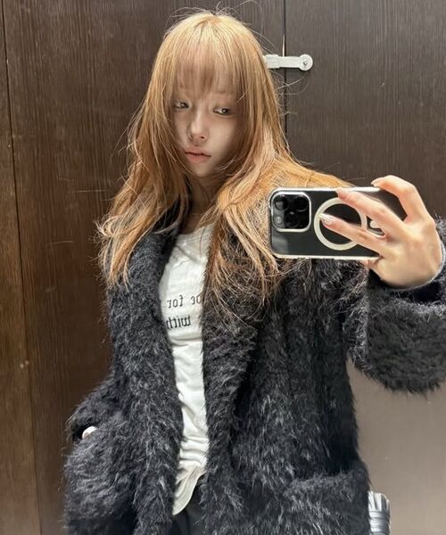 ROCKCAKE(ロックケーキ)の「Slogan Mesh Top - White(Tシャツ/カットソー・レディース・その他・SMALL)」の2枚目の写真