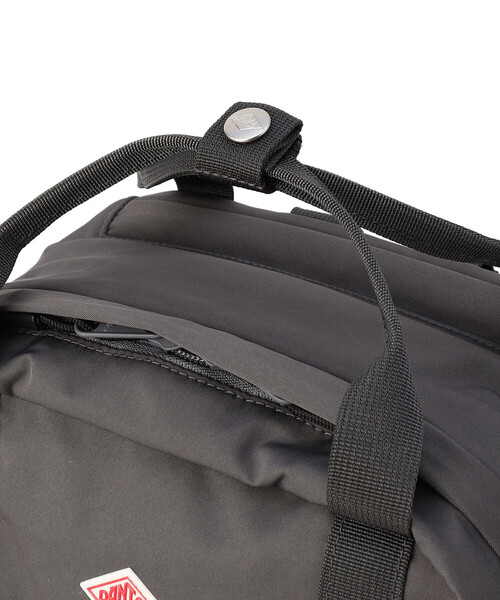 DANTON(ダントン)の「Polyester Twill Rucksack〈RIVOLI 15〉(バックパック/リュック・レディース・チャコール/ベージュ/ブラック・-)」の9枚目の写真