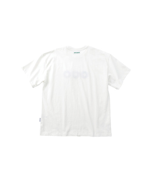 999HUMANITY(999ヒューマニティ)の「EVDロゴハーフTシャツ(オフホワイト)(Tシャツ/カットソー・レディース・その他・OS/0(XS)/1(S)/2(M)/3(L)/4(XL))」の2枚目の写真