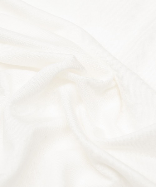 chernyy(チェルニー)の「2way chernyy sheer long sleeve tee / シアーロンT(Tシャツ/カットソー・レディース・オフホワイト/ピンク・SMALL/LARGE/MEDIUM)」の8枚目の写真