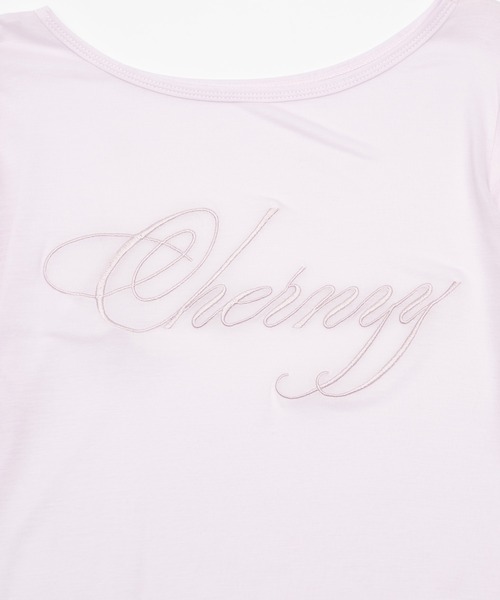 2way chernyy sheer long sleeve tee / シアーロンT（Tシャツ