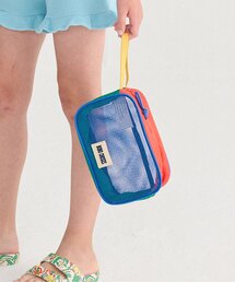 BOBO CHOSES（ボボショーズ）の「Color block mesh pouch（ポーチ）」