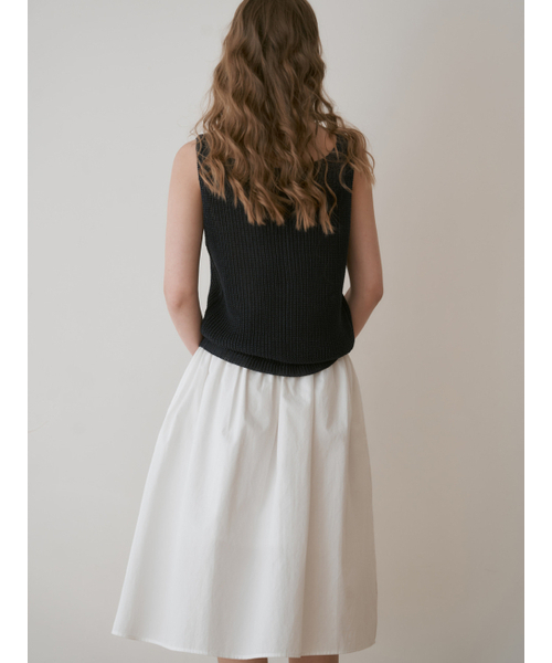 THEMITTEN（ザ・ミトン）の「Sniff knit sleeveless (navy)（Tシャツ/カットソー・レディース・その他・FREE）」の5枚目の写真