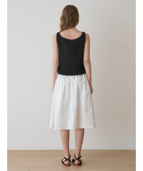 THEMITTEN（ザ・ミトン）の「Sniff knit sleeveless (navy)（Tシャツ/カットソー・レディース・その他・FREE）」の6枚目の写真