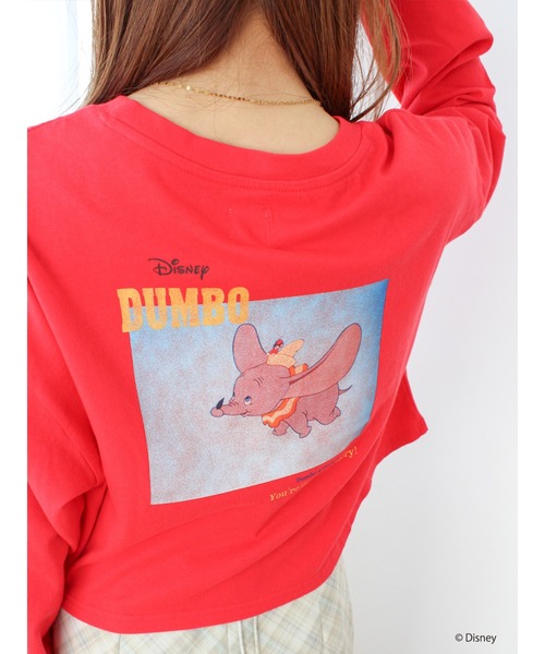 Ungrid（アングリッド）の「ダンボデザインロングスリーブTee（Tシャツ/カットソー・レディース・オフホワイト/ブルー/レッド・FREE）」の3枚目の写真