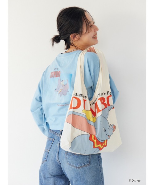 Ungrid（アングリッド）の「ダンボデザインロングスリーブTee（Tシャツ/カットソー・レディース・オフホワイト/ブルー/レッド・FREE）」の2枚目の写真