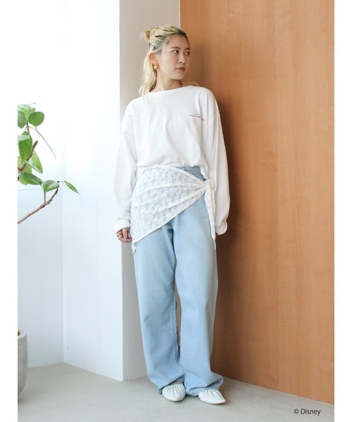 Ungrid（アングリッド）の「ダンボデザインロングスリーブTee（Tシャツ/カットソー・レディース・オフホワイト/ブルー/レッド・FREE）」の16枚目の写真