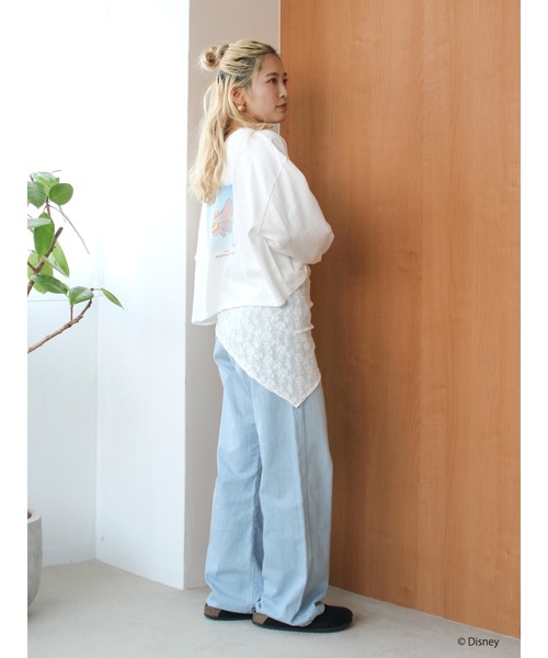 Ungrid（アングリッド）の「ダンボデザインロングスリーブTee（Tシャツ/カットソー・レディース・オフホワイト/ブルー/レッド・FREE）」の17枚目の写真