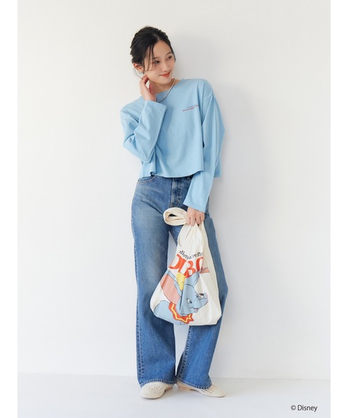 Ungrid（アングリッド）の「ダンボデザインロングスリーブTee（Tシャツ/カットソー・レディース・オフホワイト/ブルー/レッド・FREE）」の19枚目の写真