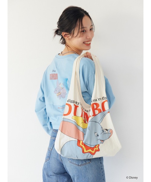 Ungrid（アングリッド）の「ダンボデザインロングスリーブTee（Tシャツ/カットソー・レディース・オフホワイト/ブルー/レッド・FREE）」の21枚目の写真