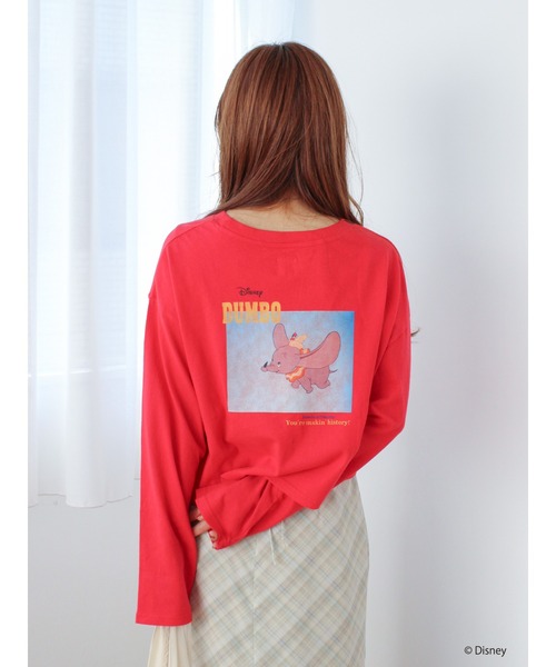 Ungrid（アングリッド）の「ダンボデザインロングスリーブTee（Tシャツ/カットソー・レディース・オフホワイト/ブルー/レッド・FREE）」の9枚目の写真