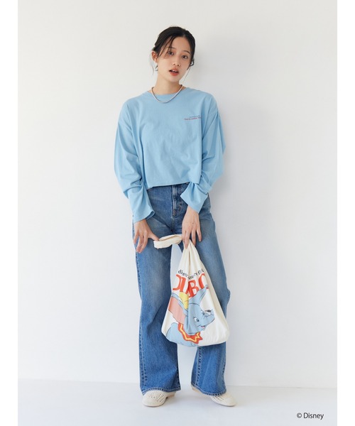 Ungrid(アングリッド)の「ダンボデザインロングスリーブTee(Tシャツ/カットソー・レディース・オフホワイト/ブルー/レッド・FREE)」の20枚目の写真
