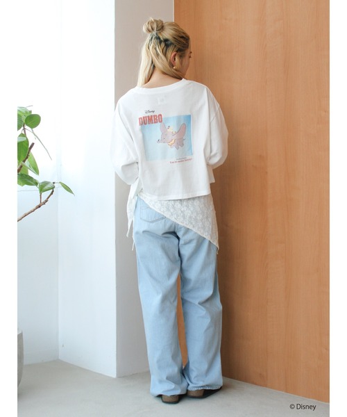 Ungrid（アングリッド）の「ダンボデザインロングスリーブTee（Tシャツ/カットソー・レディース・オフホワイト/ブルー/レッド・FREE）」の15枚目の写真