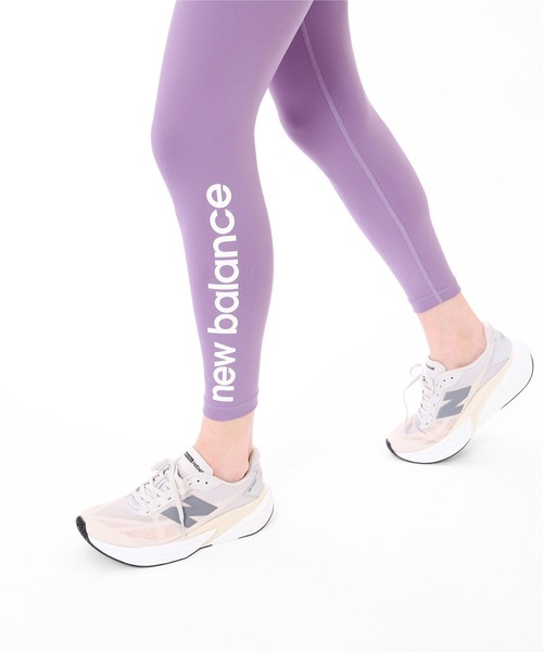 NEW BALANCE（ニューバランス）の「スポーツハイライズグラフィックレギンス25インチ（レギンス/スパッツ・レディース・ライトパープル/ブラック・SMALL/MEDIUM/LARGE/X-LARGE）」の12枚目の写真