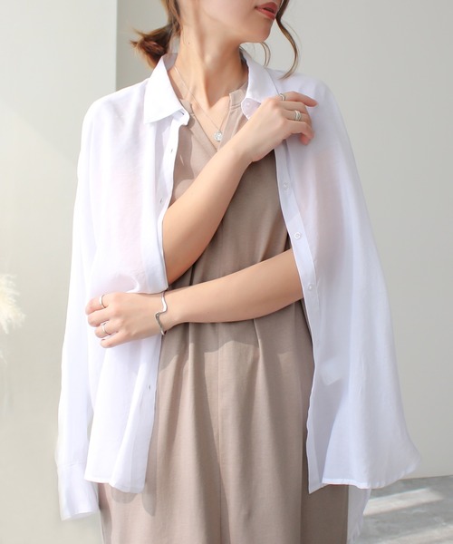 Social GIRL(ソーシャルガール)の「【RS】【Social GIRL】スリットキーネックTシャツワンピース(ワンピース・レディース・オフホワイト・M)」の17枚目の写真