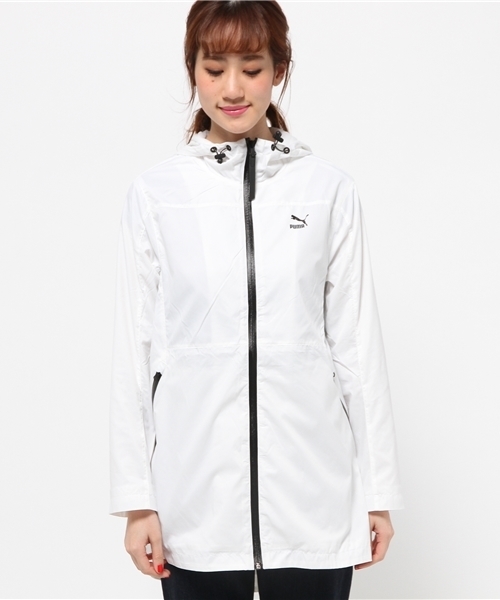 PUMA(プーマ)の「WINDRUNNER (WOMEN)(その他アウター・レディース・ホワイト/ブラック・LARGE/SMALL/MEDIUM)」の3枚目の写真