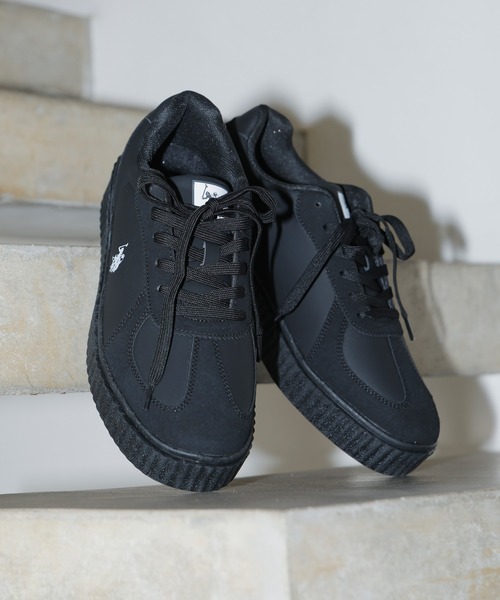 U.S. POLO ASSN.(ユーエスポロアッスン)の「『U.S. POLO ASSN/ユーエスポロアッスン』厚底スニーカー【Z】(スニーカー・メンズ・ホワイト×ライトグレー/ホワイト/ブラック・25.5cm/26.5cm/27.5cm)」の3枚目の写真