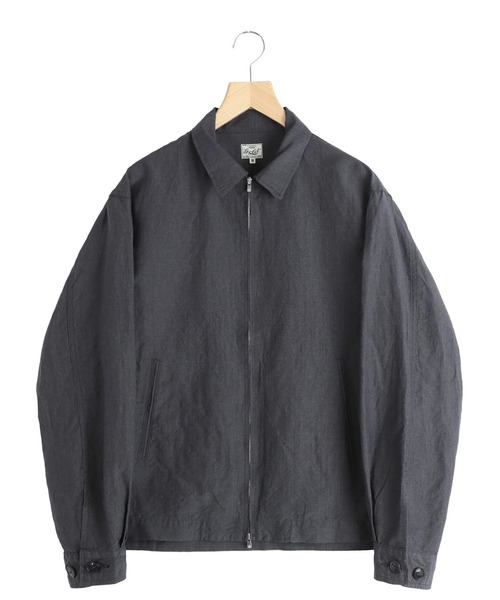 GOLD（ゴールド）の「GOLD / ゴールド：LINEN / WOOL TROPICAL SPORTS JACKET：26A-GL15863[MUS]（その他アウター・メンズ・グレー・L/M）」の2枚目の写真