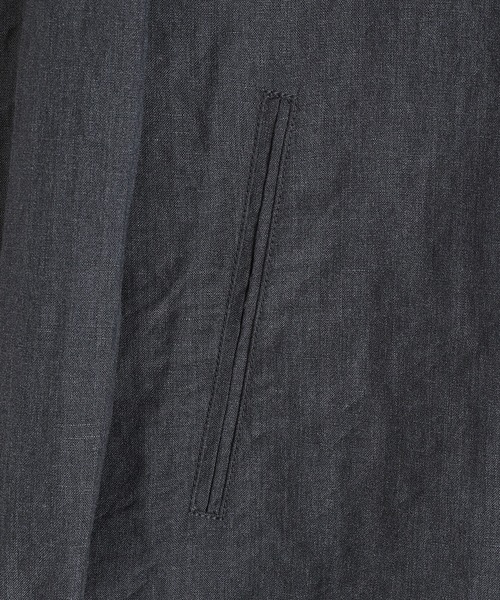 GOLD（ゴールド）の「GOLD / ゴールド：LINEN / WOOL TROPICAL SPORTS JACKET：26A-GL15863[MUS]（その他アウター・メンズ・グレー・L/M）」の5枚目の写真