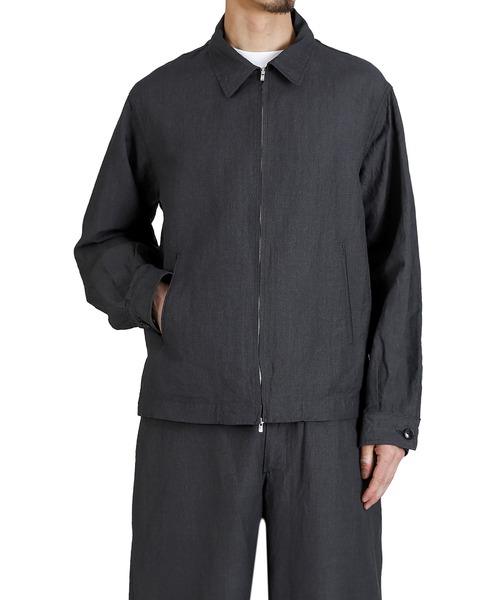 GOLD（ゴールド）の「GOLD / ゴールド：LINEN / WOOL TROPICAL SPORTS JACKET：26A-GL15863[MUS]（その他アウター・メンズ・グレー・L/M）」の11枚目の写真